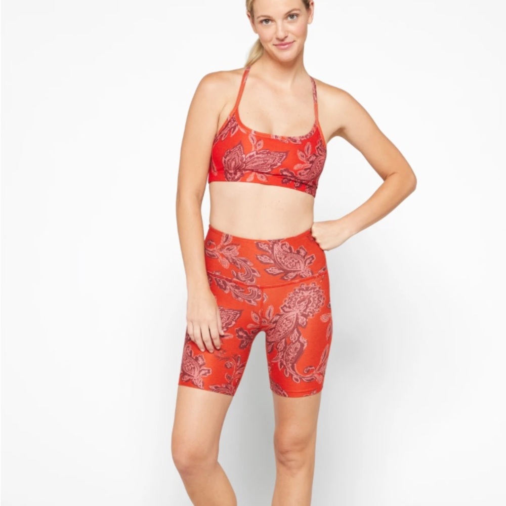 Beyond Yoga Spacedye Chai Paprika Set | Size Small